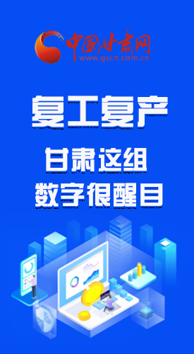 圖解|甘肅復(fù)工復(fù)產(chǎn)有多拼，看看這組數(shù)字就知道了 