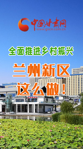 圖解|全面推進(jìn)鄉(xiāng)村振興 蘭州新區(qū)這么做！