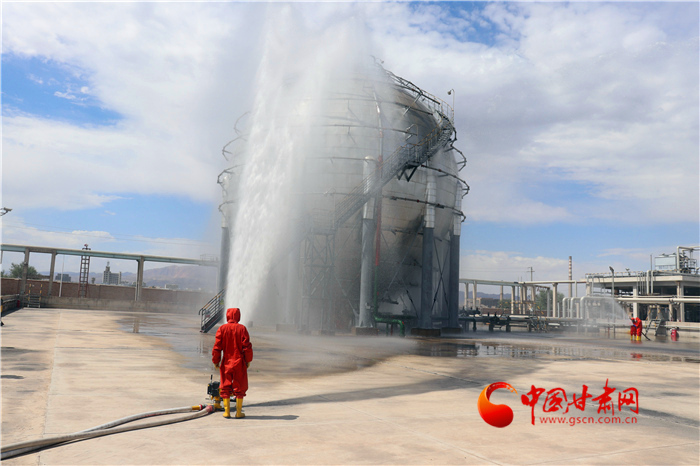 金昌：聯(lián)合演練提升?；吠话l(fā)事件處置能力