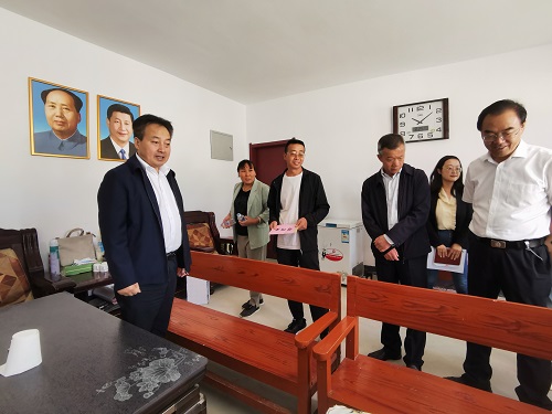 甘肅省殘聯(lián)到蘭州新區(qū)舟曲縣搬遷安置點調研殘疾人保障和服務工作