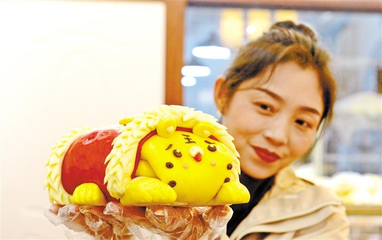 小老虎花餑餑，你舍得吃嗎？