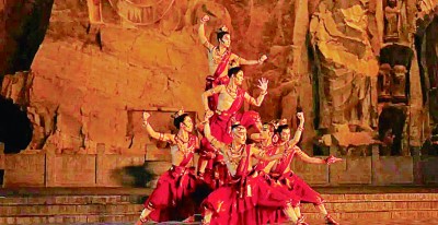 當(dāng)金剛飛天從浮雕上走下——龍門石窟舞樂(lè)圖像的歷史回響