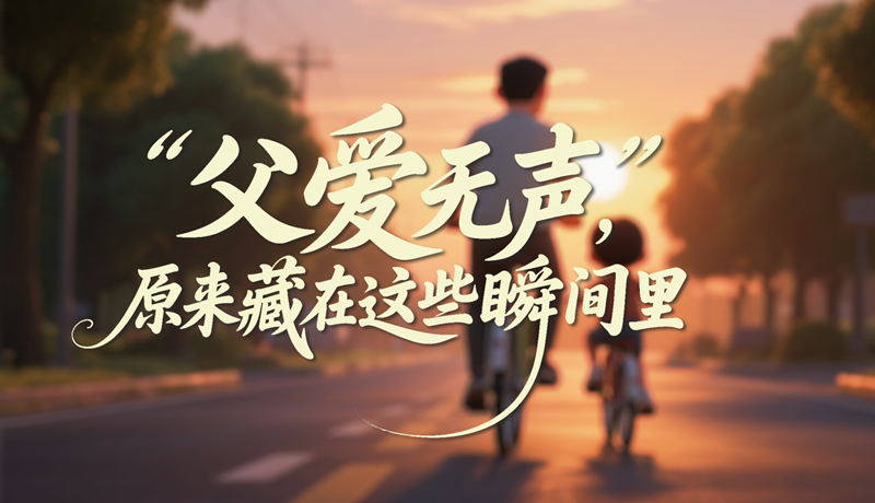 AI視頻|父愛(ài)無(wú)聲，原來(lái)藏在這些瞬間里