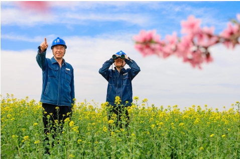 國網(wǎng)慶陽供電公司：“電力藍”護航春耕與花季