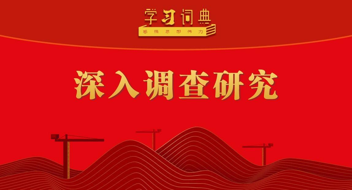 學(xué)習詞典·樹立和踐行正確政績觀 | 深入調(diào)查研究